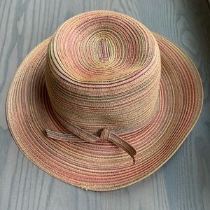 Multistripe Floppy Hat